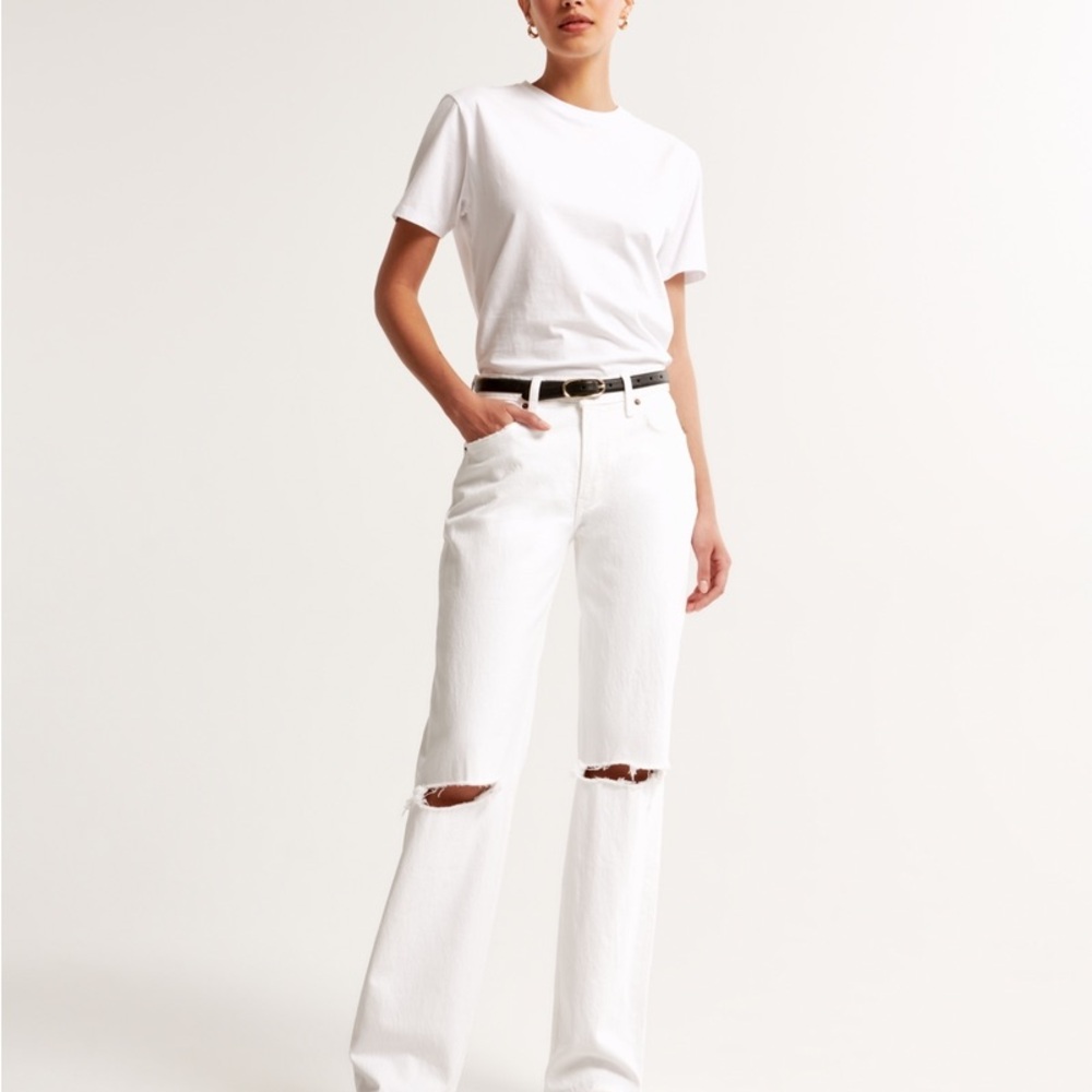 Women's White Jeans